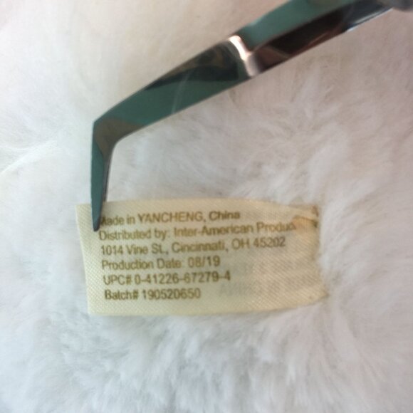 Inter-American White Unicorn Plush 16" Pink Sparkle Hooves Horn Stuffed Animal - Picture 6 of 7